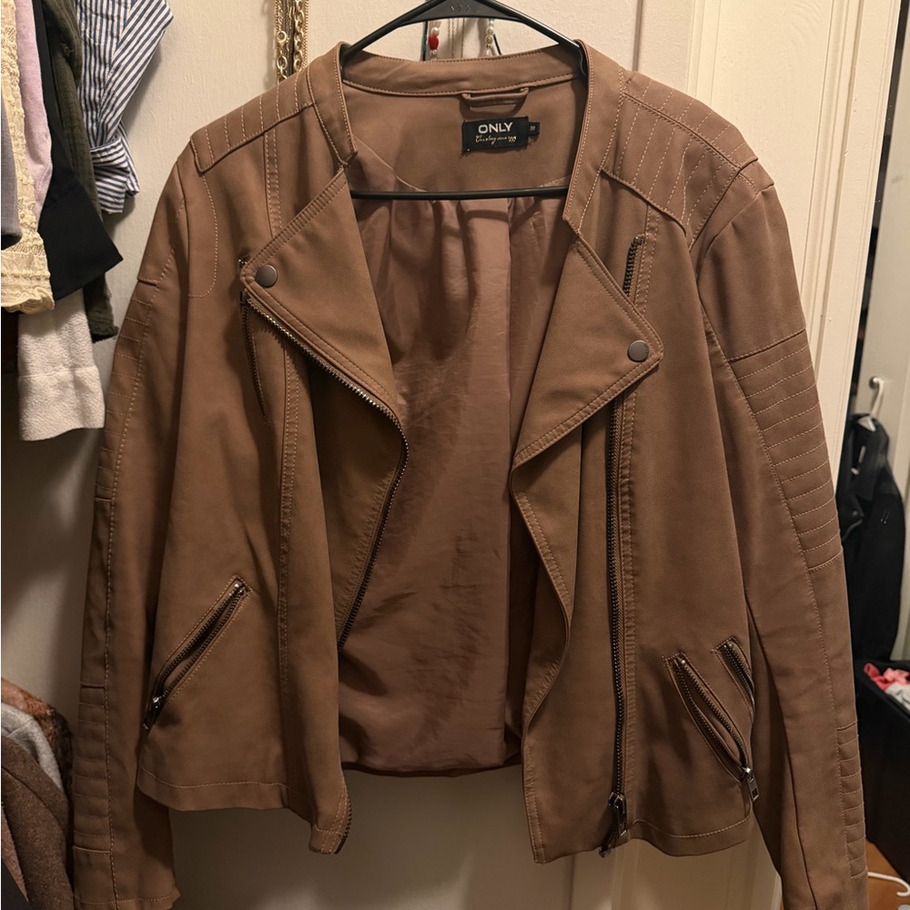 ONLY Avaleather Imitation Biker jacket